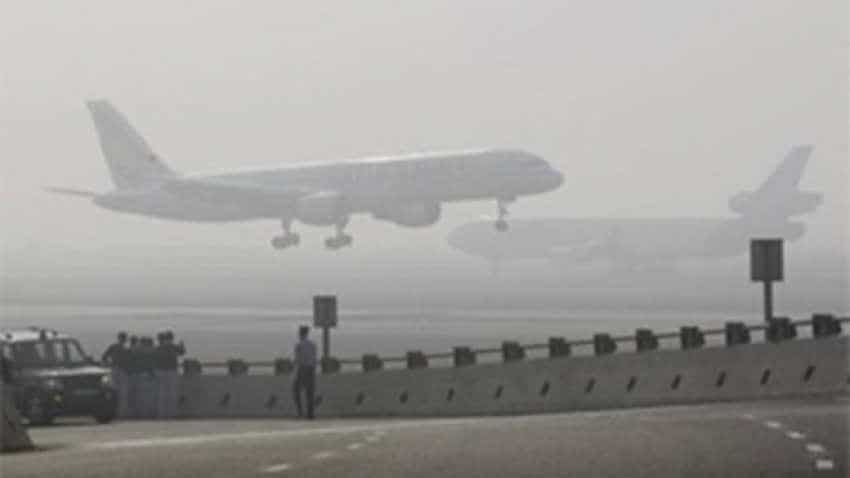 Fog at IGIA leads to 450 delays, 40 cancellations (Roundup)