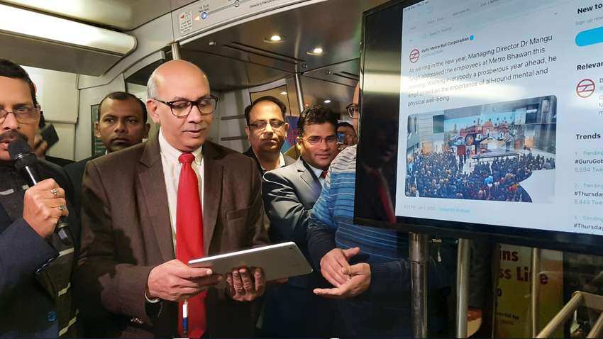Delhi Metro: Good news! Get free Wi-Fi on trains; check if it will be available on your train Delhi Metro: Good news! Get free Wi-Fi on trains; check if it will be available on your train