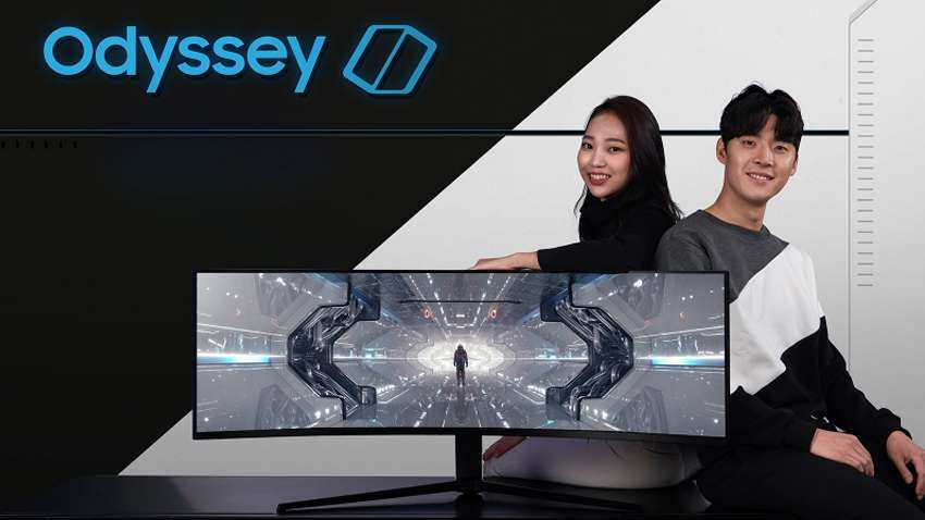  Samsung unveils Odyssey gaming monitor line-up at CES 2020