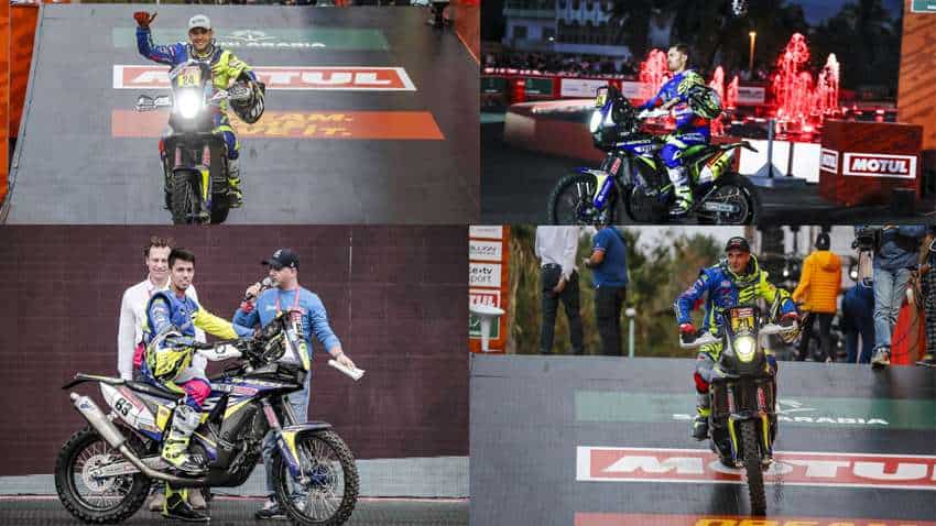 Sherco TVS Rally Factory Team kickstarts Dakar 2020; ceremonial flag-off held in Jeddah, Saudi Arabia Sherco TVS Rally Factory Team kickstarts Dakar 2020; ceremonial flag-off held in Jeddah, Saudi Arabia
