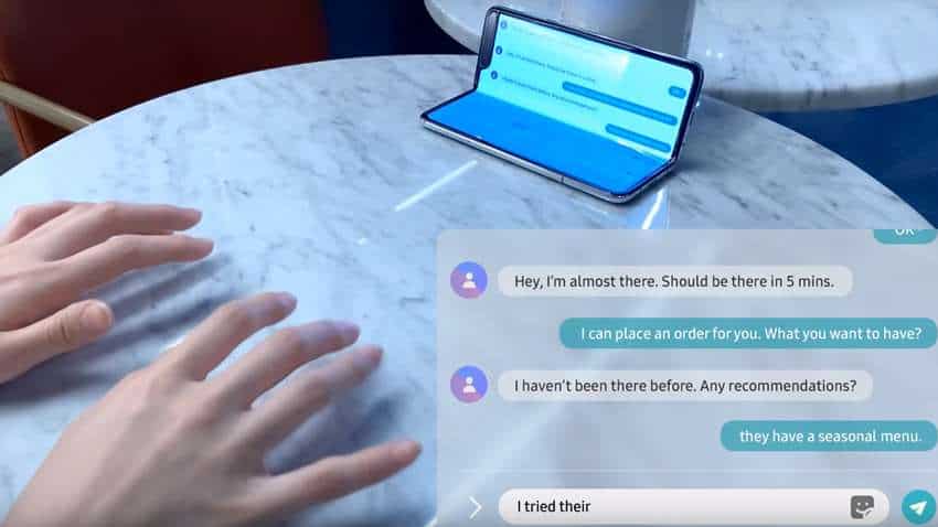 Samsung has just unveiled an INVISIBLE keyboard and it&#039;s crazy! 