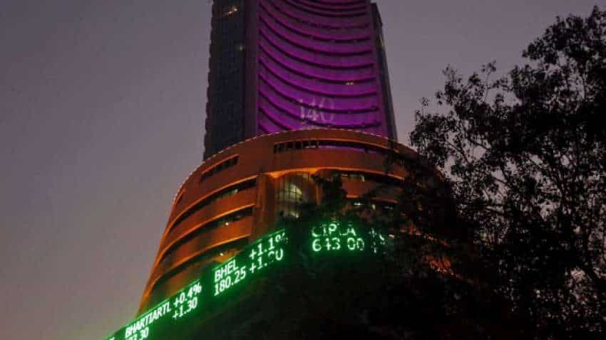 Sensex soars 147 points, Nifty hits all-time high of 12,311.20; DLF, SAIL, MCX stocks gain