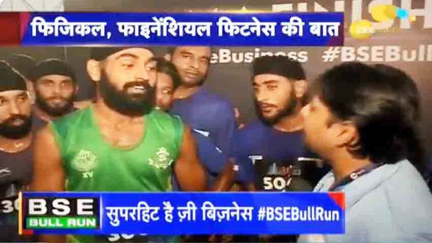 Zee Business BSE Bull run: Indian Army's Gurjant Bhullar wins in Men's category Zee Business BSE Bull run: Indian Army's Gurjant Bhullar wins in Men's category