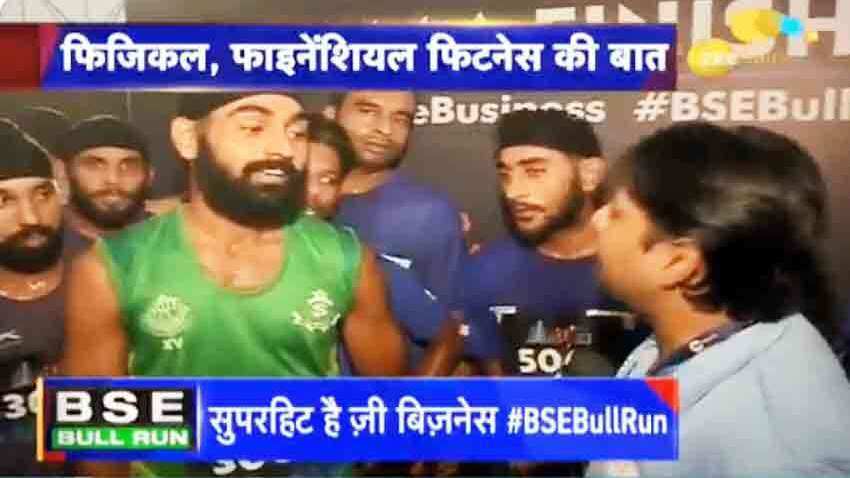 Zee Business BSE Bull run: Indian Army&#039;s Gurjant Bhullar wins in Men&#039;s category 