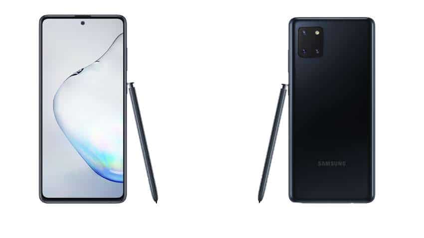 Samsung Galaxy Note 10 Lite price in India revealed ahead of launch