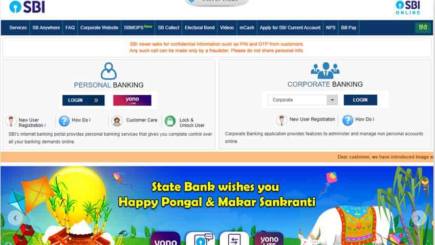 OnlineSBI: How to link Aadhaar card through State Bank of India website
