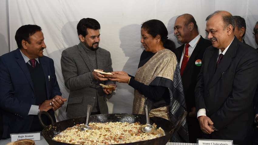 Budget 2020: Printing of documents starts with 'Halwa Ceremony' Budget 2020: Printing of documents starts with 'Halwa Ceremony'