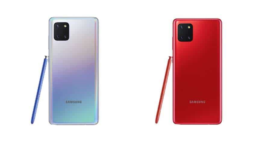 Samsung Galaxy Note 10 Lite With Triple Rear Cameras, Infinity-O Display,  and S Pen Launched: Price, Specifications