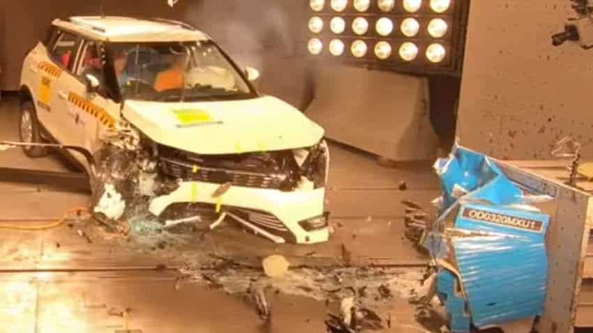 Crash test VIDEO: Amazing! Mahindra XUV300 becomes 1st Indian vehicle to score 4-star child safety rating Crash test VIDEO: Amazing! Mahindra XUV300 becomes 1st Indian vehicle to score 4-star child safety rating