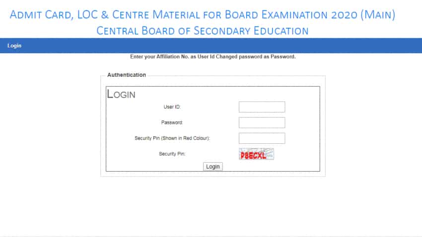 CBSE Admit Card 2020: Hall card for class 10th, class 12th released for regular and private students