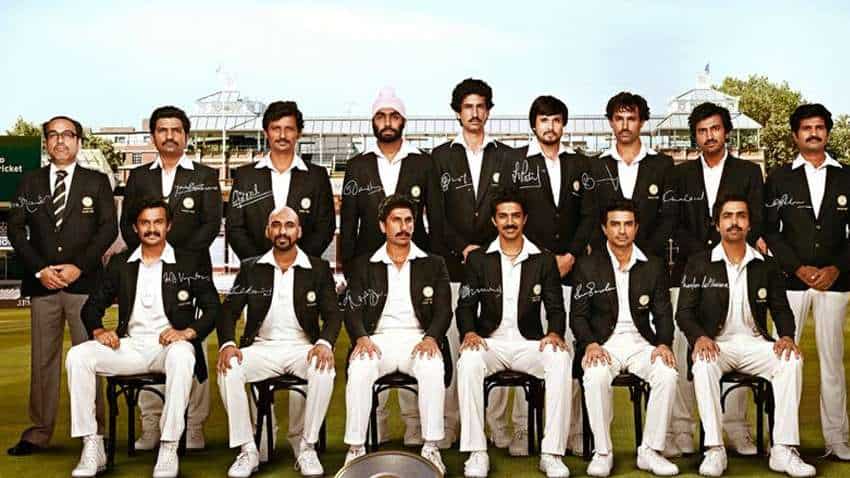 WATCH: 83 first look revealed - Ranveer Singh, others shine as Indian  cricket legends | Zee Business