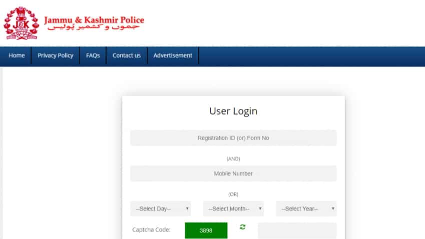 JK Police Constable admit card for PET/PST released; Download now!