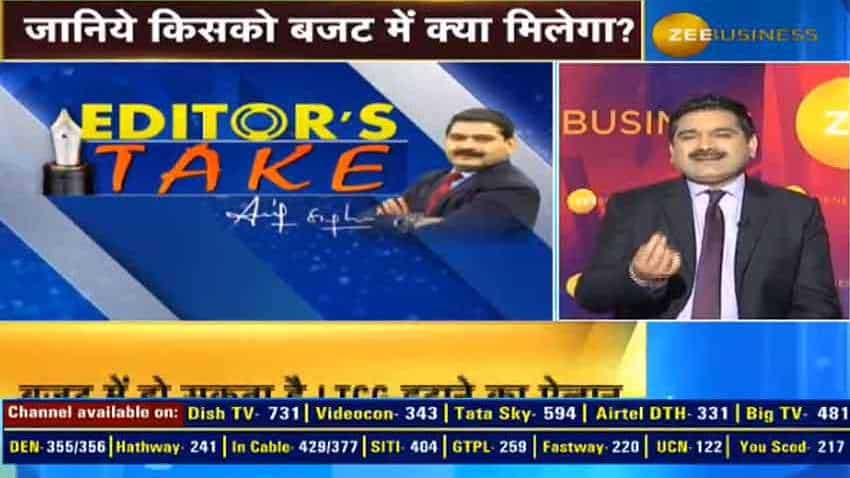 Union Budget 2020 INDIA BLUEPRINT: Zee Business Managing Editor Anil Singhvi outlines what common man, others want
