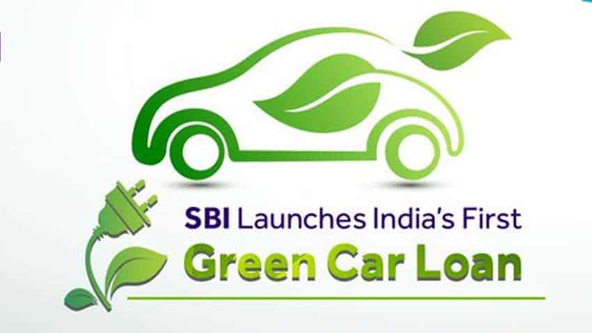 Sbi Auto Loan India S First Green Car Loan Lower Interest Rate Longest Term Processing Fee Waived Check Details Zee Business