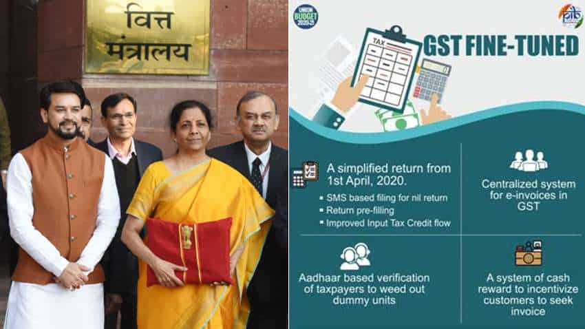 Budget 2020: From GST return filing to refund, all you need need to know from Nirmala Sitharaman's speech Budget 2020: From GST return filing to refund, all you need need to know from Nirmala Sitharaman's speech