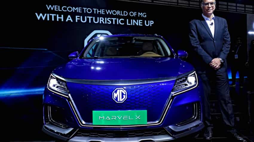 Auto Expo 2020: MG Motor unveils sports utility vehicle Marvel X Auto Expo 2020: MG Motor unveils sports utility vehicle Marvel X