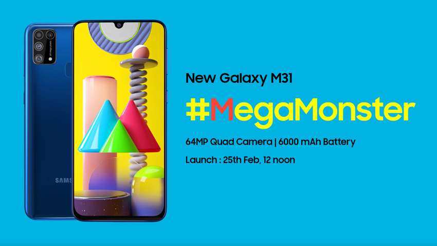 Samsung Galaxy M31 with 6000 mAh battery, 64 MP camera launching on Feb 25; What we know so far Samsung Galaxy M31 with 6000 mAh battery, 64 MP camera launching on Feb 25; What we know so far