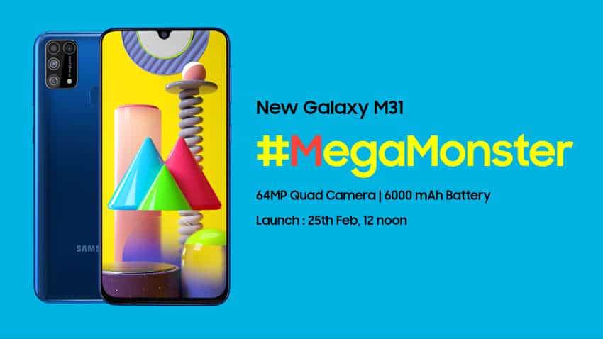 Samsung Galaxy M31 with 6000 mAh battery, 64 MP camera launching on Feb 25; What we know so far