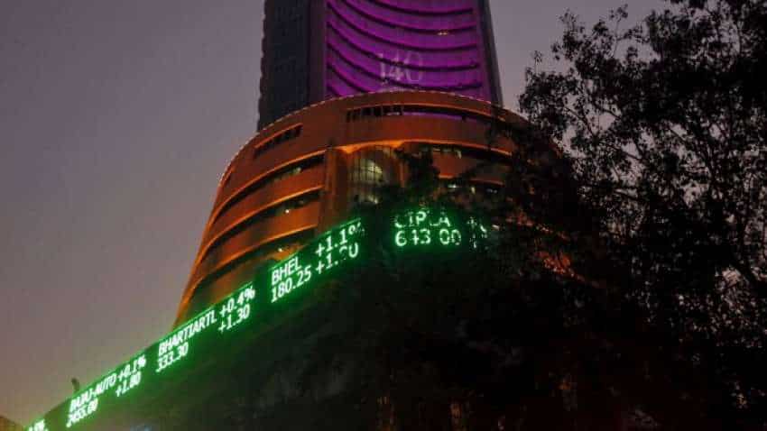 Sensex rises 349 points; Nifty ends at 12,201 levels; Rolta India, TCS, Castrol India stocks gain