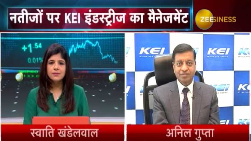 KEI Industries may start a Greenfield Construction next year: Anil Gupta, CMD KEI Industries may start a Greenfield Construction next year: Anil Gupta, CMD