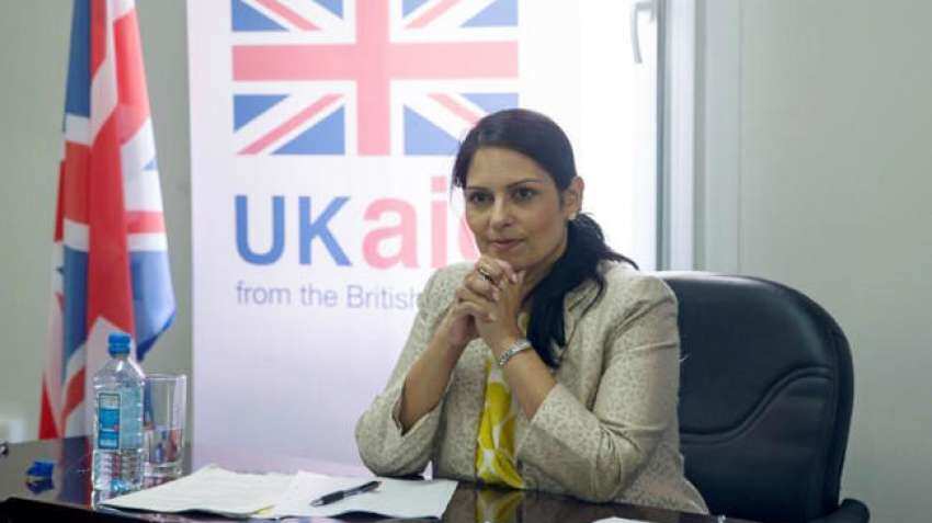 Priti Patel launches UK's 'historic' points-based visa system. Priti Patel launches UK's 'historic' points-based visa system.