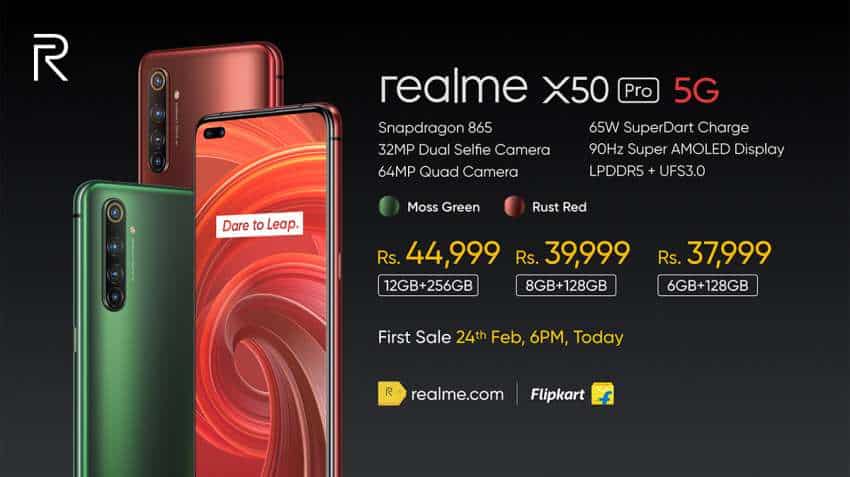 Realme X50 Pro 5G, India’s first 5G smartphone launched with 65W fast charging: Check price, features