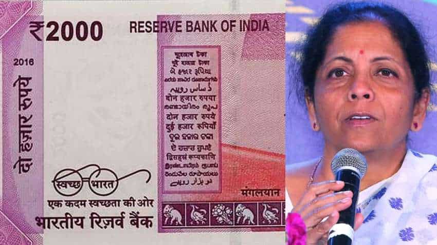 Rs 2000 Notes ATMs News: No confusion now! Nirmala Sitharaman clears the air - Check what she said Rs 2000 Notes ATMs News: No confusion now! Nirmala Sitharaman clears the air - Check what she said