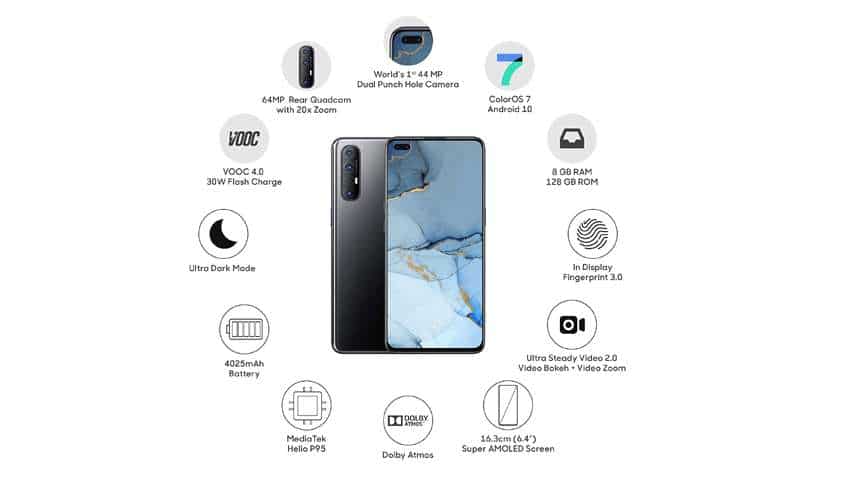 Oppo Reno 3 Pro with six cameras, MediaTek P95 processor launched in India Oppo Reno 3 Pro with six cameras, MediaTek P95 processor launched in India