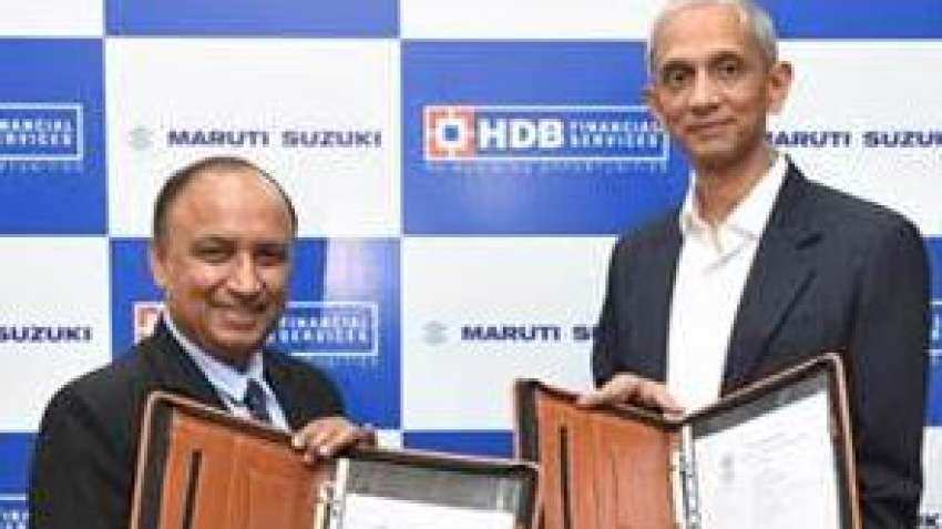 Maruti Suzuki partners with HDB Financial Services to facilitate easy car loans for customers