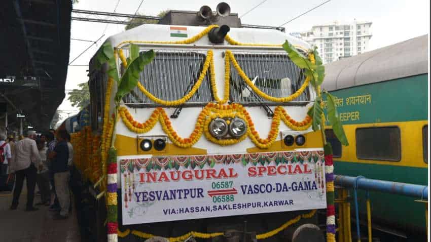 New Bengaluru-Goa express train flagged off - All you need to know