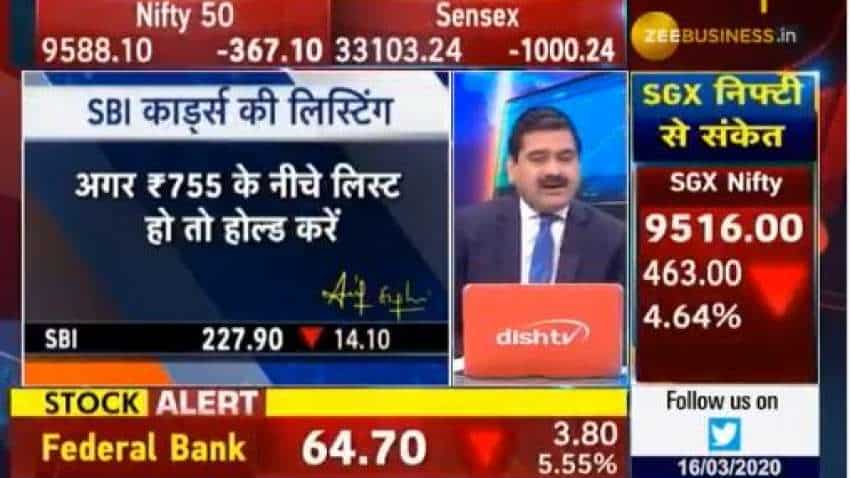 SBI Card IPO listing: Don&#039;t panic over tepid listing, says Anil Singhvi