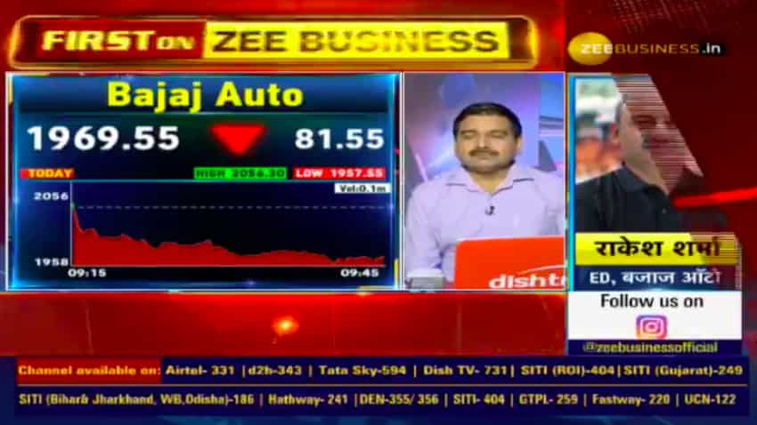 We have posted better sales numbers than the industry: Rakesh Sharma, ED, Bajaj Auto