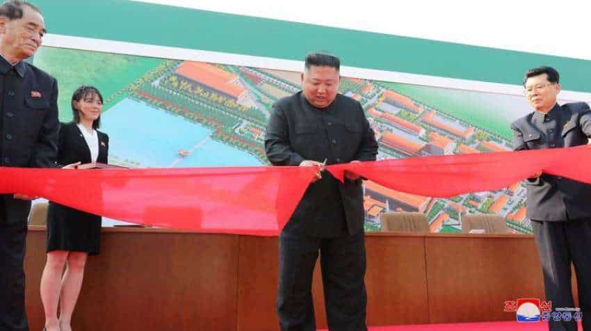 Kim Jong-un appears in public, attends ribbon-cutting ceremony