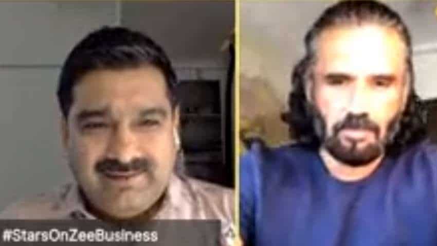 #StarsOnZeeBusiness: Finance meets fitness! Market guru Anil Singhvi chats with Bollywood star Suniel Shetty - WATCH FULL VIDEO