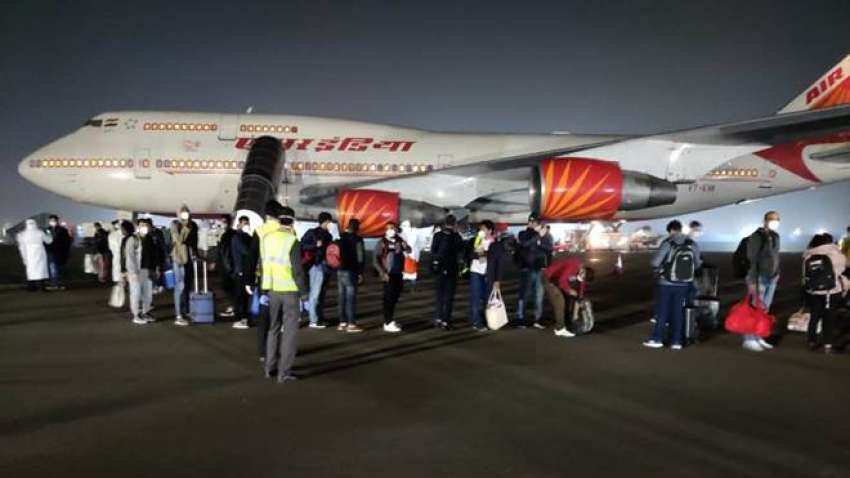 Air India brings back 129 evacuees from Dhaka to Delhi Air India brings back 129 evacuees from Dhaka to Delhi