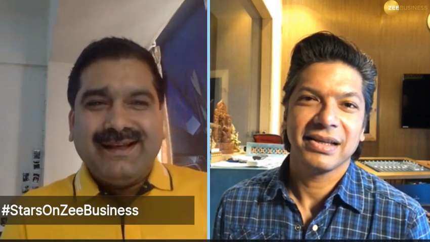 #StarsOnZeeBusiness: Anil Singhvi with singer Shaan in heart-to-heart talk on giving, music and money | WATCH