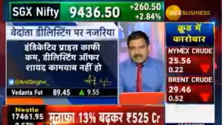 Share Bazaar: Worried about Vedanta&#039;s delisting? Market guru Anil Singhvi has this valuable tip for investors