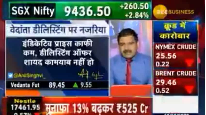 Share Bazaar: Worried about Vedanta&#039;s delisting? Market guru Anil Singhvi has this valuable tip for investors