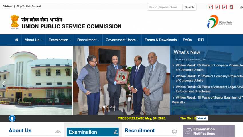 UPSC prelims 2020 exam: Students alert! Examination dates to be announced shortly at upsc.gov.in UPSC prelims 2020 exam: Students alert! Examination dates to be announced shortly at upsc.gov.in