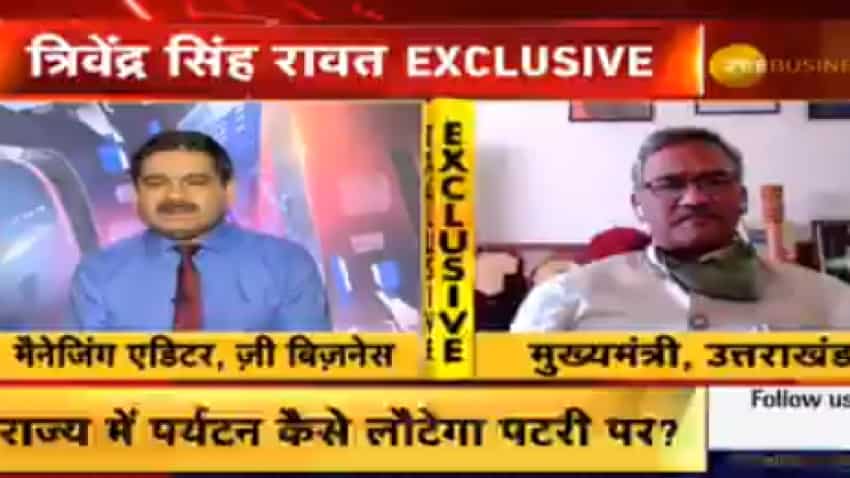 Exclusive | Uttarakhand CM Trivendra Singh Rawat speaks to Anil Singhvi, says MoUs worth Rs 23000 cr signed