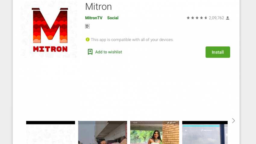 Mitron vs TikTok: Indians welcome desi app with over 50 lakh downloads on Play Store Mitron vs TikTok: Indians welcome desi app with over 50 lakh downloads on Play Store