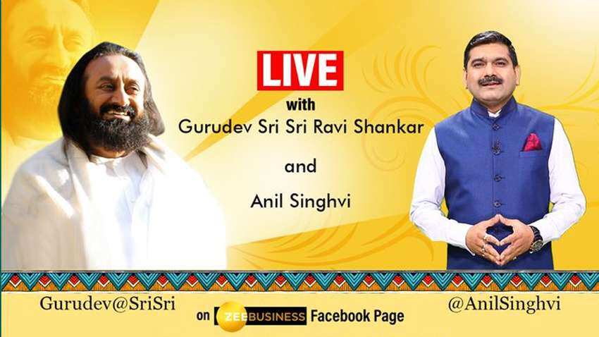 #StarsOnZeeBusiness: When markets meet spiritualism! Anil Singhvi interviews Gurudev Sri Sri Ravi Shankar - WATCH FULL VIDEO #StarsOnZeeBusiness: When markets meet spiritualism! Anil Singhvi interviews Gurudev Sri Sri Ravi Shankar - WATCH FULL VIDEO