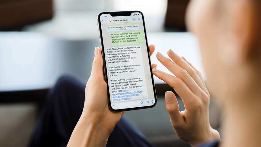 This airline launches WhatsApp chat customer support service in India - Check number and how to use service This airline launches WhatsApp chat customer support service in India - Check number and how to use service