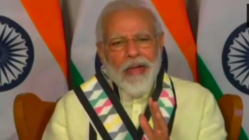 Look at COVID-19 crisis as an opportunity, become self-reliant: PM Narendra Modi Look at COVID-19 crisis as an opportunity, become self-reliant: PM Narendra Modi