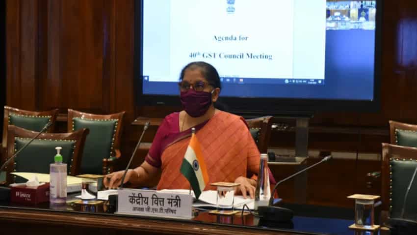 GST Council meeting: Finance Minister Nirmala Sitharaman announces relief on late fee for GST return filing 