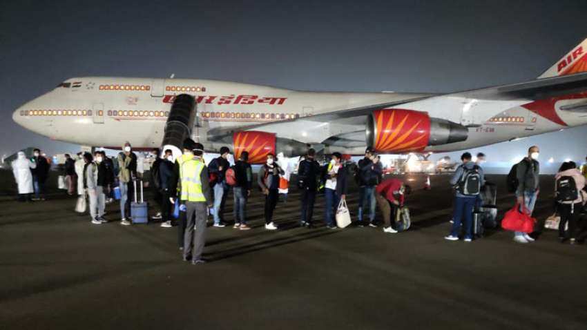 580 Indians stranded in Kuwait return home