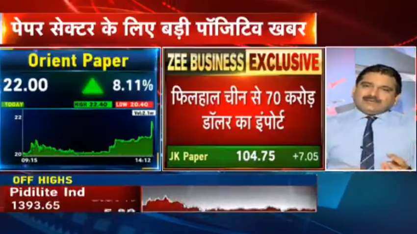  Good news for paper sector! Import duty hike, ban on Chinese imports likely; check Anil Singhvi analysis