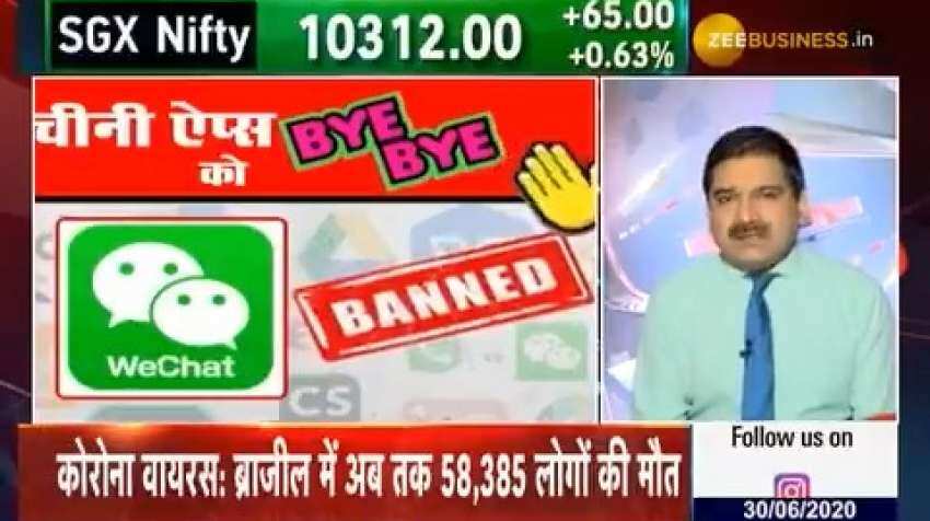 Anil Singhvi hails Narendra Modi Govt's decision to ban Chinese apps, says no threat to markets Anil Singhvi hails Narendra Modi Govt's decision to ban Chinese apps, says no threat to markets