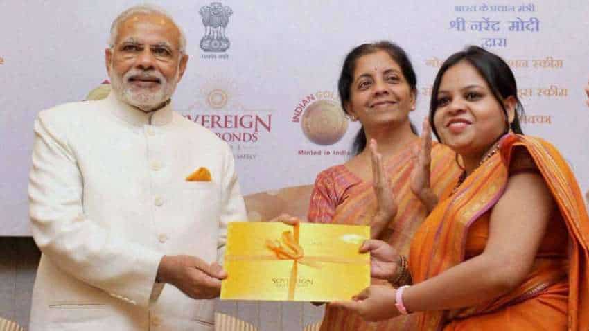 Gold bond issue price fixed at Rs 4,852 per gm Gold bond issue price fixed at Rs 4,852 per gm