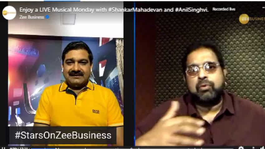 #StarsOnZeeBusiness: Catch Anil Singhvi in candid chat with Bollywood composer-singer Shankar Mahadevan on life&#039;s passions